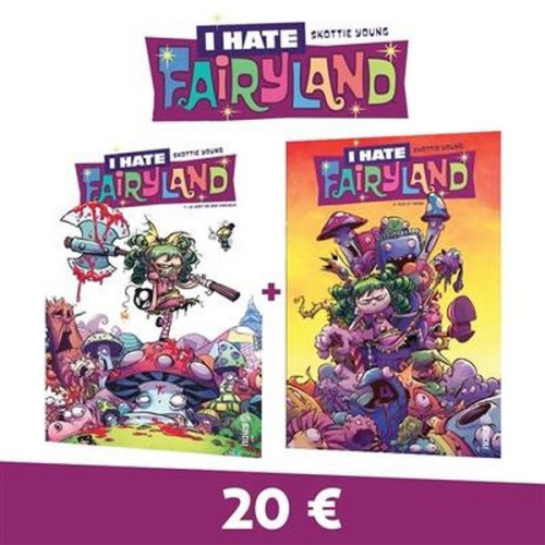 I HATE FAIRYLAND  PACK T01 + T02 (VF)