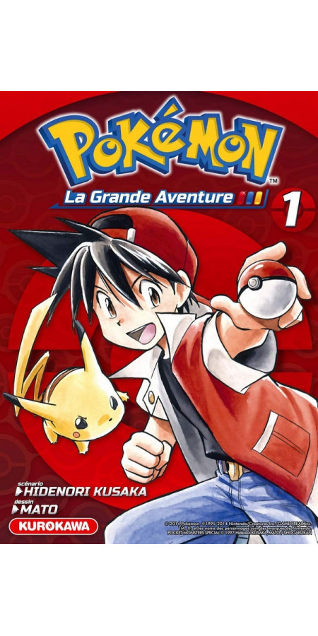 Coffret Pokemon La Grande Aventure Tome 1 à 3 + Guide (VF)