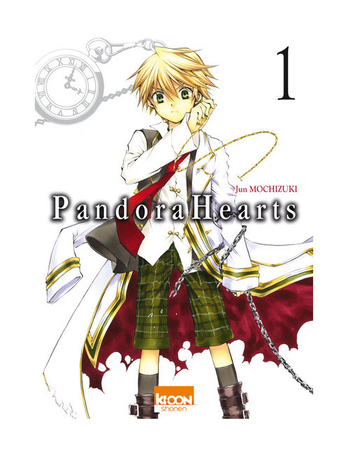 Couverture de Pandora Hearts T01 Couverture de Pandora Hearts T01