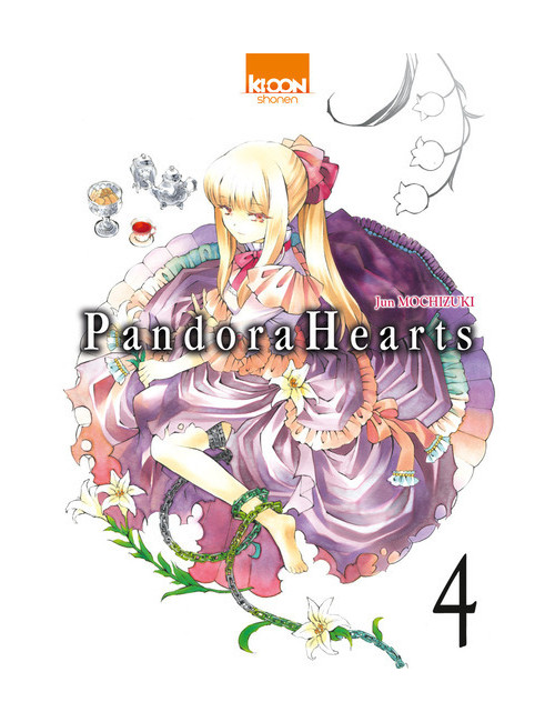 Couverture de Pandora Hearts T04 Couverture de Pandora Hearts T04