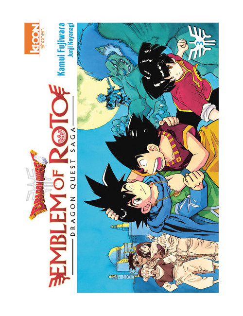 Couverture de Dragon Quest - Emblem of Roto T03 Couverture de Dragon Quest - Emblem of Roto T03