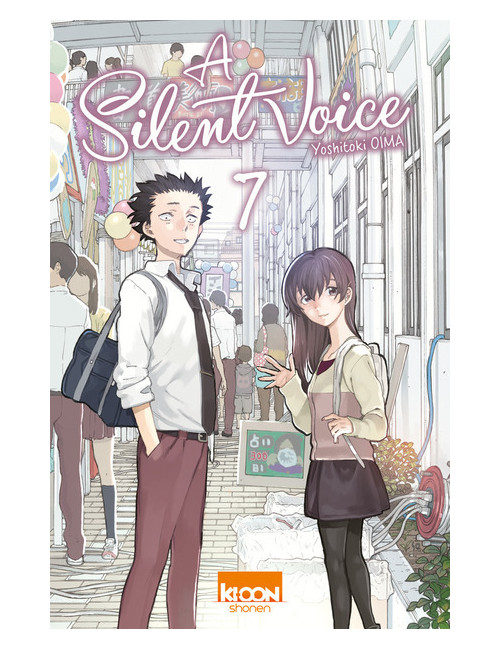 Couverture de A Silent Voice T07 Couverture de A Silent Voice T07