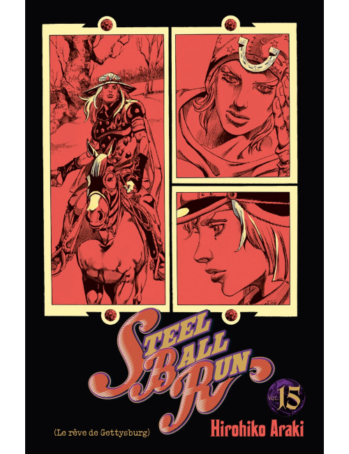 Couverture de Jojo's - Steel Ball Run T15 Couverture de Jojo's - Steel Ball Run T15