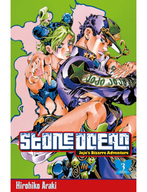 Couverture de Jojo's - Stone ocean T03 Couverture de Jojo's - Stone ocean T03