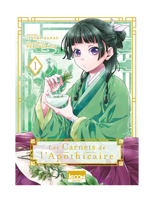 Couverture de Les Carnets de l'apothicaire T01