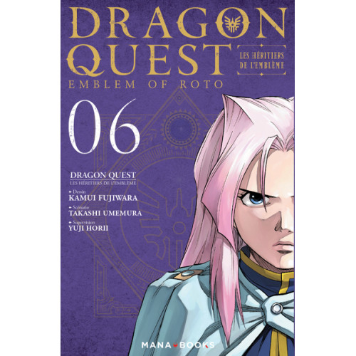Couverture de Dragon Quest - Les Héritiers de l'Emblème T06