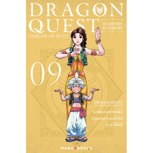 Couverture de Dragon Quest - Les Héritiers de l'Emblème T09