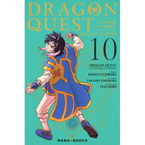 Couverture de Dragon Quest - Les Héritiers de l'Emblème T10