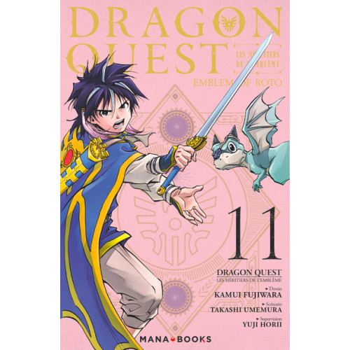 Couverture de Dragon Quest - Les Héritiers de l'Emblème T11