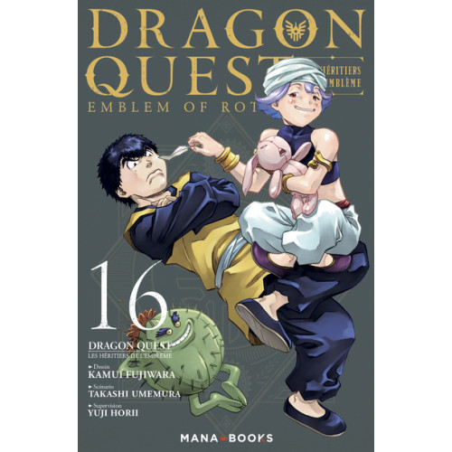 Couverture de Dragon Quest - Les Héritiers de l'emblème T16