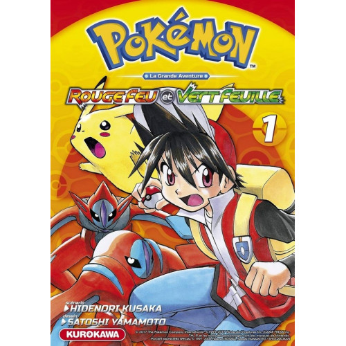 Pokémon Rouge Feu et Verte Feuille émeraudeT1 (VF)