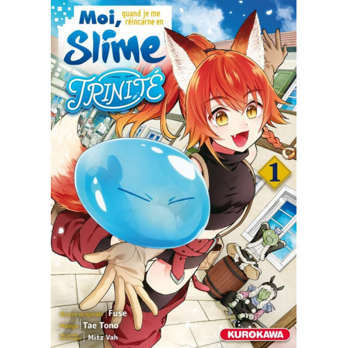 MOI QUAND JE ME REINCARNE EN SLIME - TRINITE - TOME 1 (VF)