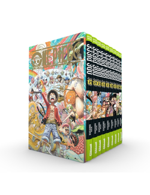 One Piece - Coffret vide Île des hommes-poissons (Tomes 62 à 70) (VF) One Piece - Coffret vide Île des hommes-poissons (Tomes 62 à 70) (VF)