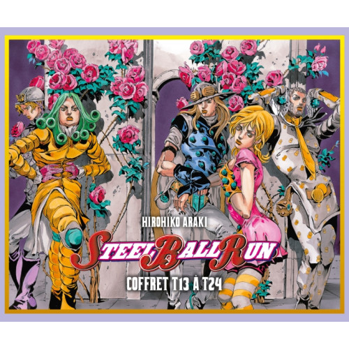 Jojo's - Steel Ball Run - Coffret T13 à T24 (VF)