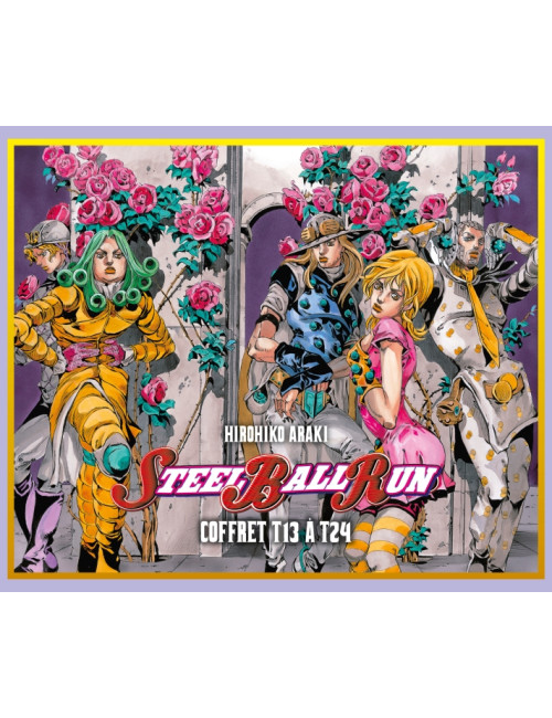 Jojo's - Steel Ball Run - Coffret T13 à T24 (VF)