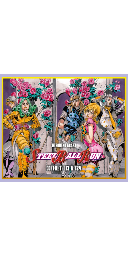 Jojo's - Steel Ball Run - Coffret T13 à T24 (VF)