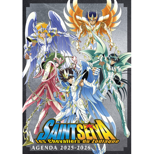 Agenda scolaire 2025-2026 Saint Seiya (VF)