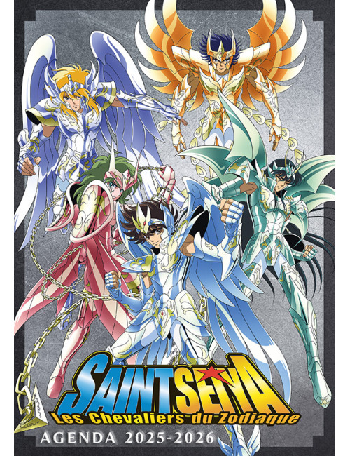 Agenda scolaire 2025-2026 Saint Seiya (VF)
