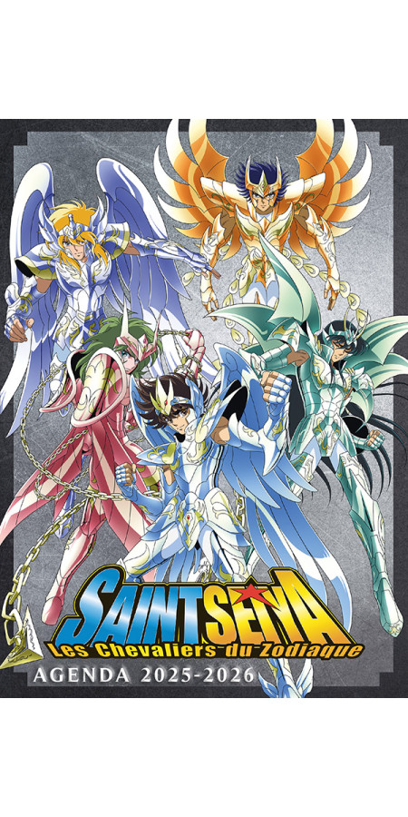 Agenda scolaire 2025-2026 Saint Seiya (VF)