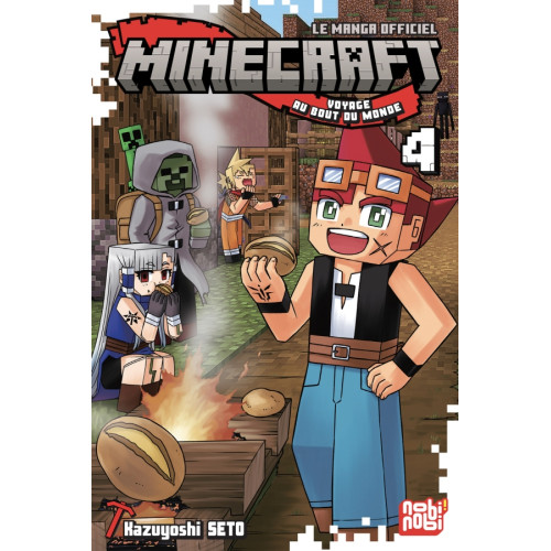 Minecraft, le manga officiel - Voyage au bout du monde T04 (VF)