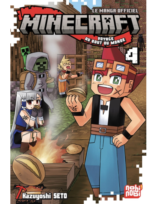 Minecraft, le manga officiel - Voyage au bout du monde T04 (VF)