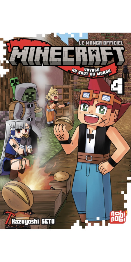 Minecraft, le manga officiel - Voyage au bout du monde T04 (VF)
