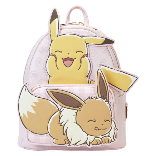 Pokemon Loungefly Mini Sac A Dos Pikachu & Eevee Evoli