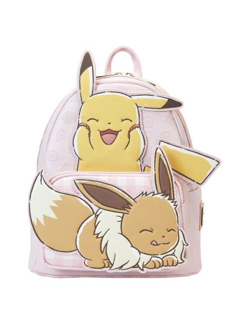 Pokemon Loungefly Mini Sac A Dos Pikachu & Eevee Evoli