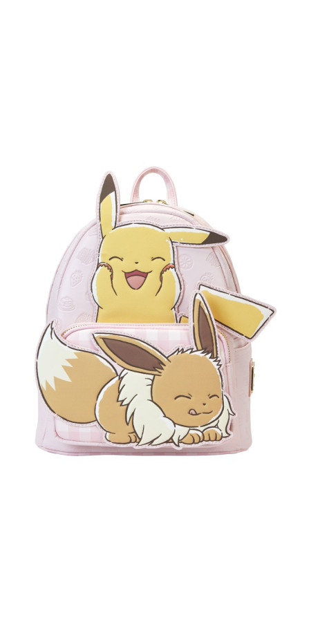 Pokemon Loungefly Mini Sac A Dos Pikachu & Eevee Evoli