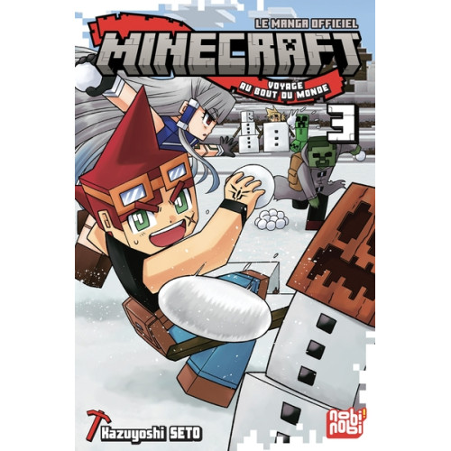 Minecraft, le manga officiel - Voyage au bout du monde T03 (VF)