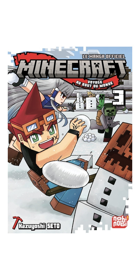 Minecraft, le manga officiel - Voyage au bout du monde T03 (VF)