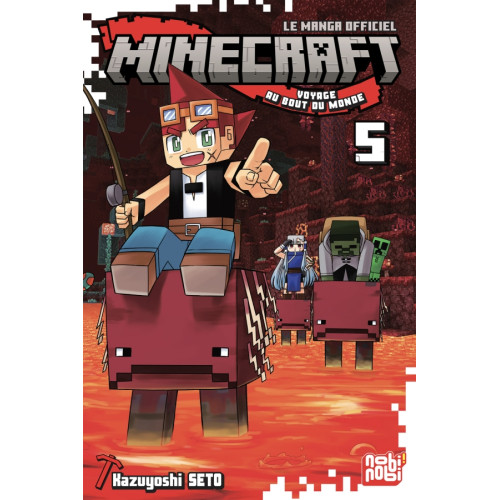 Minecraft, le manga officiel - Voyage au bout du monde T05 (VF)