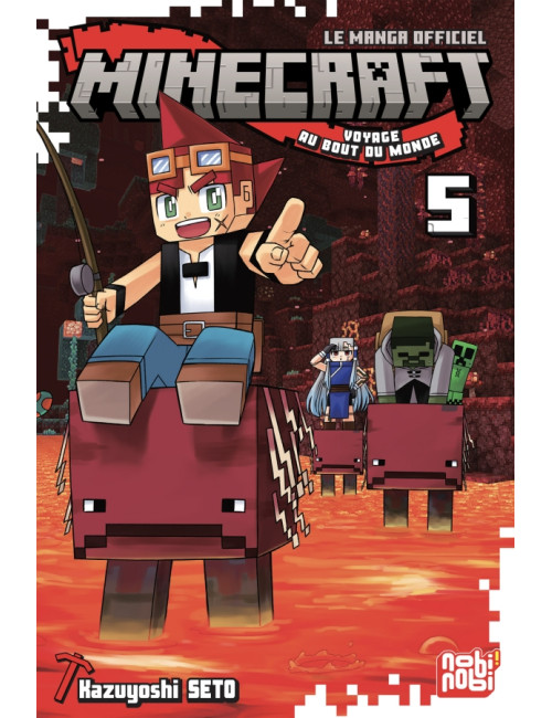 Minecraft, le manga officiel - Voyage au bout du monde T05 (VF)