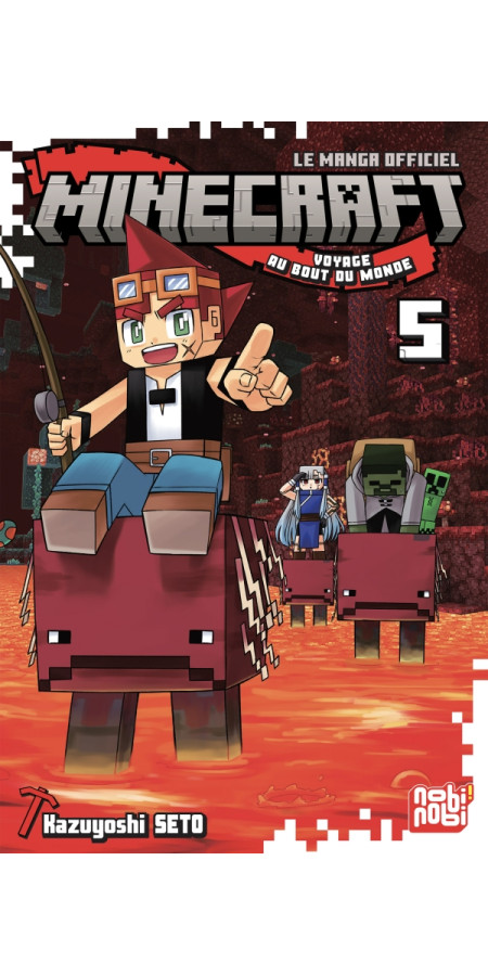 Minecraft, le manga officiel - Voyage au bout du monde T05 (VF)