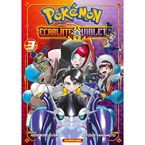 Pokémon - La Grande Aventure - Ecarlate & Violet Vol.3 (VF)