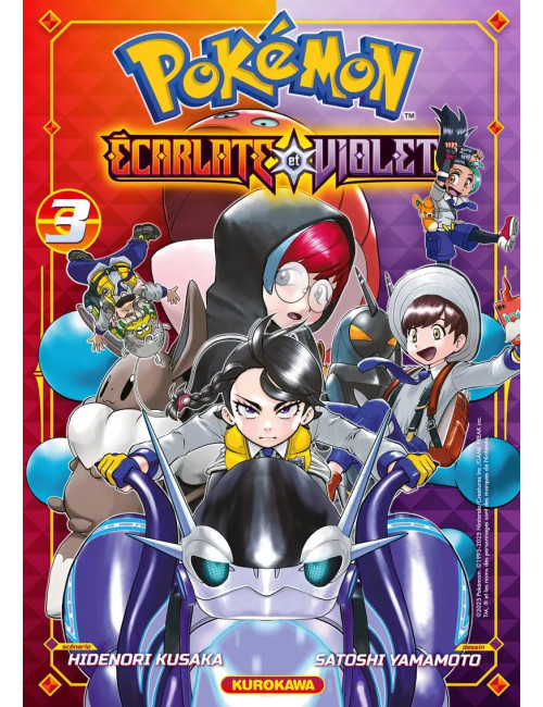 Pokémon - La Grande Aventure - Ecarlate & Violet Vol.3 (VF)