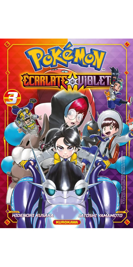 Pokémon - La Grande Aventure - Ecarlate & Violet Vol.3 (VF)