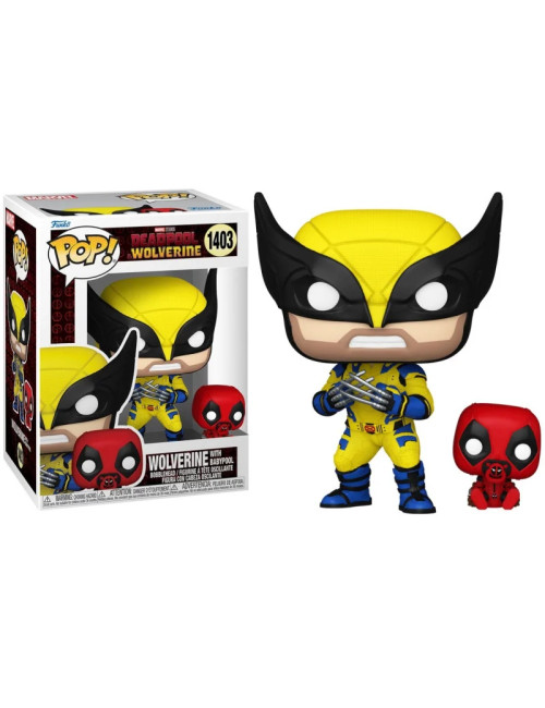 Deadpool & Wolverine - Pop! - Wolverine with Babypool n°1403