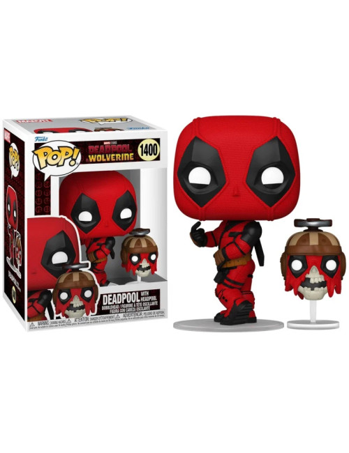 Marvel : Deadpool & Wolverine - Pop! - Deadpool with Headpool n°1400