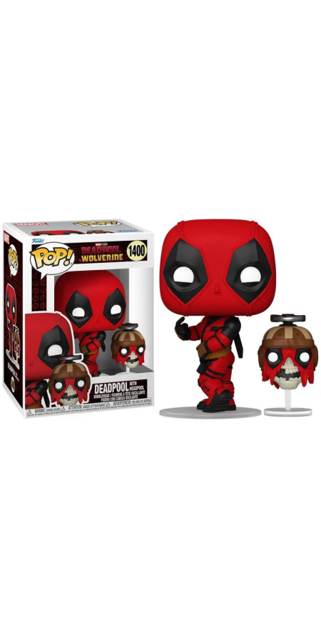 Marvel : Deadpool & Wolverine - Pop! - Deadpool with Headpool n°1400