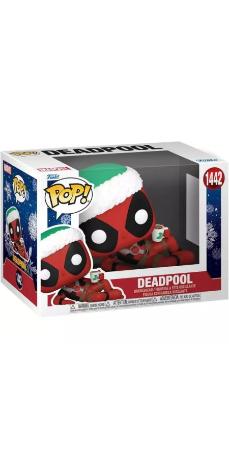 Pop 1442 - Marvel - Holiday Deadpool