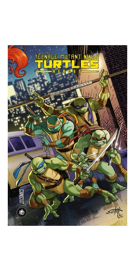 LES TORTUES NINJA - TMNT MICRO-SÉRIE : HEROES