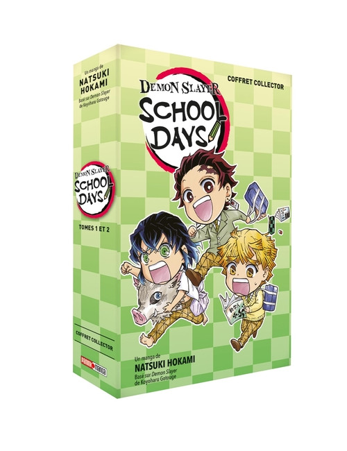 Demon Slayer School Days - Coffret T01 & T02