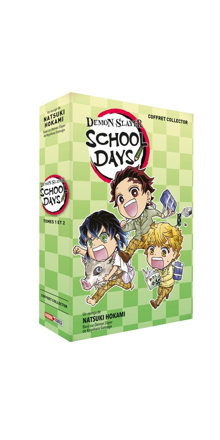 Demon Slayer School Days - Coffret T01 & T02