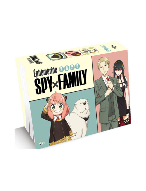 Ephéméride - Une année avec Spy x Family