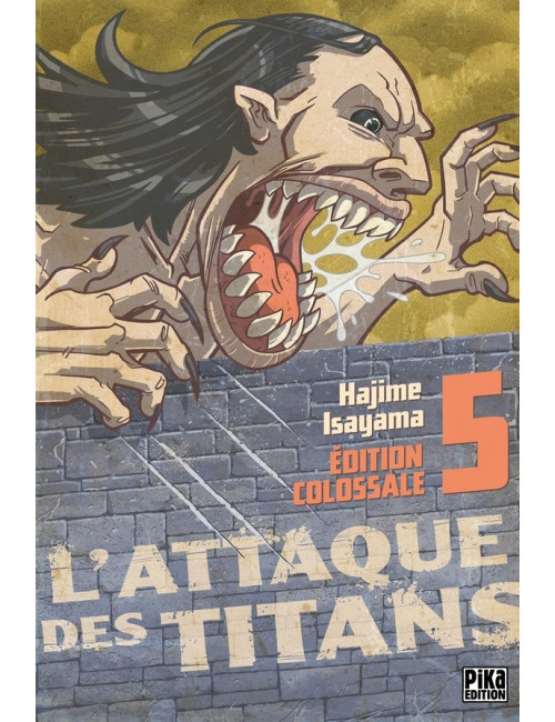 L'Attaque des Titans - Édition Colossale Tome 4 (VF)