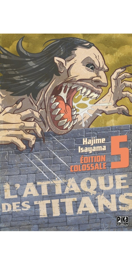 L'Attaque des Titans - Édition Colossale Tome 4 (VF)